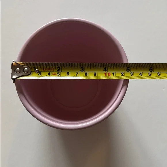 🌸Spring Ready☀️Matte Light Pink Ceramic Planter - Picture 10 of 14